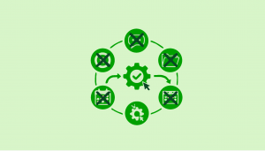 translation agency owner frustrated with multiple software applications and tools cluttering their workflow on the computer screen